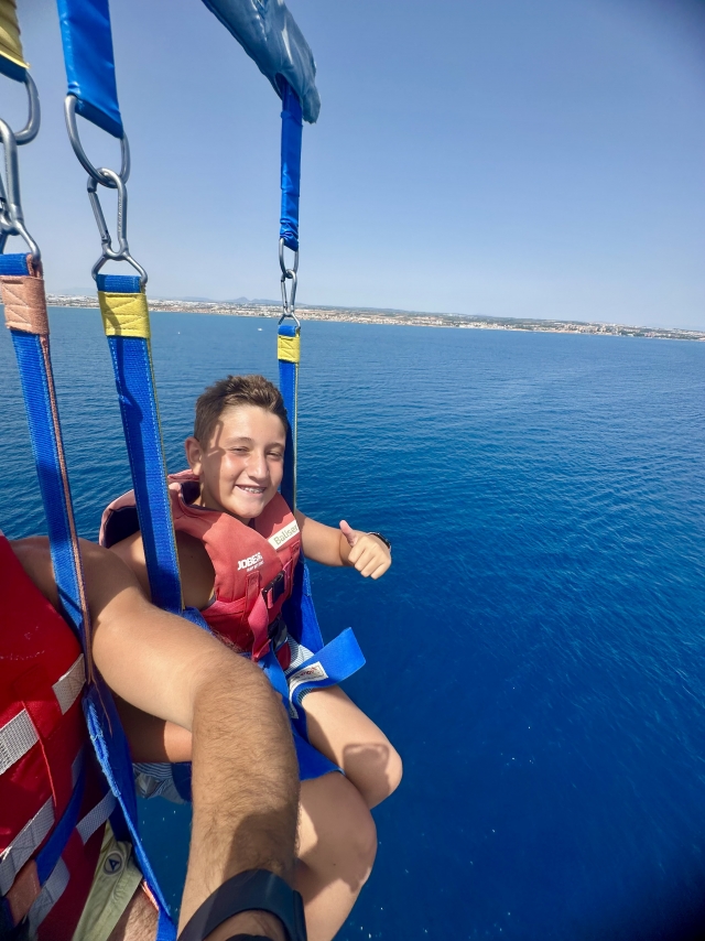 Opinione di María su Volo in parapendio sulla spiaggia di Las Higuericas
