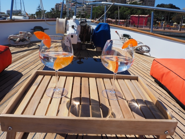 Salida en yate con bebidas 