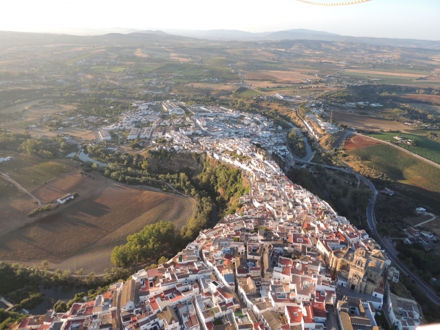 Opinión de Santiago sobre Vuelo en globo en Río Guadalete y desayuno 1h30m