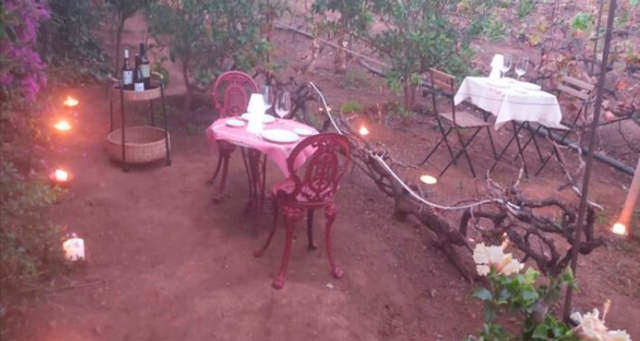 Maridaje romántico en el Teide