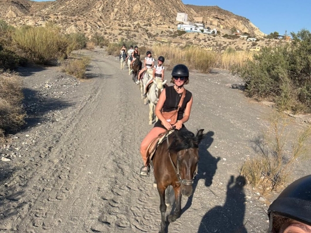  À cheval dans le désert de Tabernas 