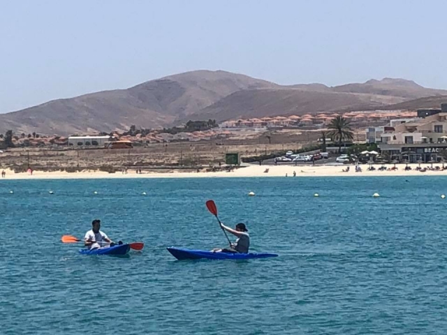 Alquiler de kayaks en Caleta de Fuste