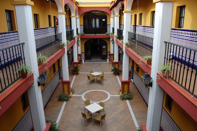 Patio del campamento