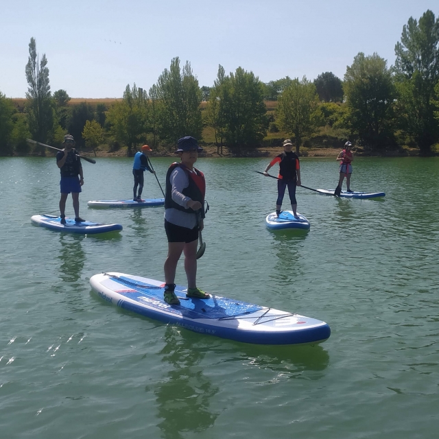 Paddle surf pantano de la cañada