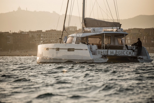ruta en barco BCN