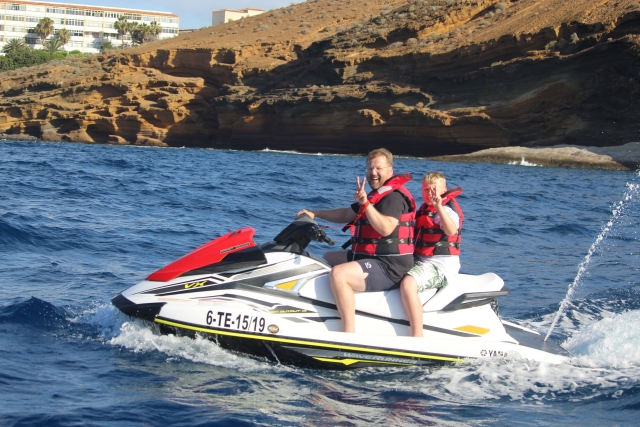  Percorso in moto d'acqua Isole Canarie 
