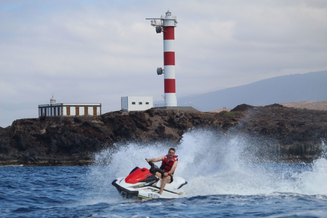  Percorso in moto d'acqua Tenerife 
