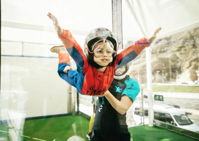 Volar en túnel de viento en canarias
