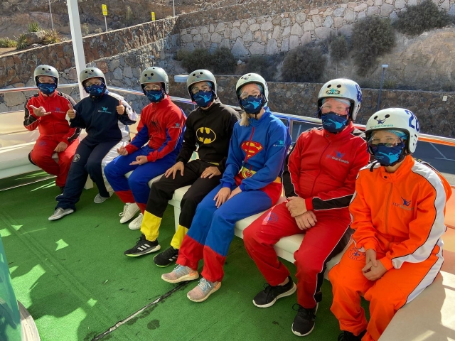 Paracaidismo indoor para grupos