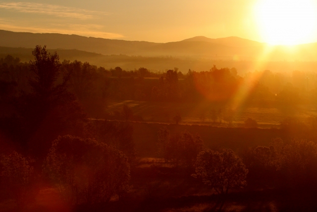  coucher de soleil en Catalogne - 999 - réservoir 