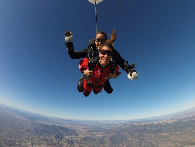 salto en paracaídas