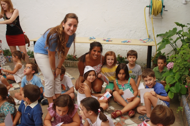 Campamento en inglés para niños en Sevilla