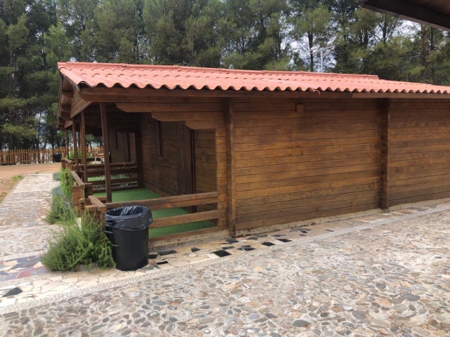 cabaña campamento