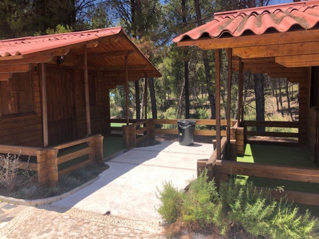 cabañas campamento
