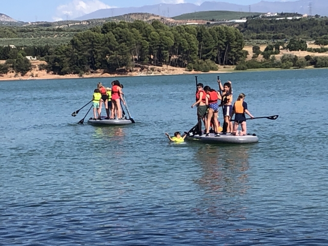 Actividad en el lago