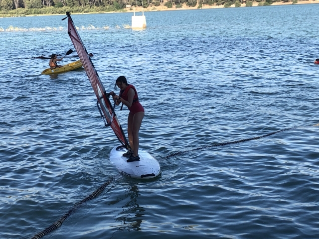 Manteniendo el equilibrio en la tabla