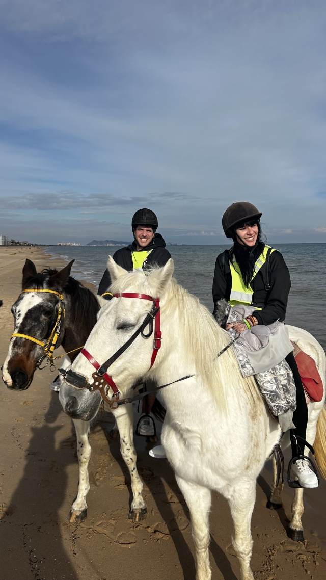Avis de Natividad concernant Équitation le long de la plage de Xeraco, 2 heures