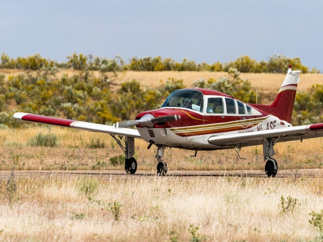  Fly in a plane 