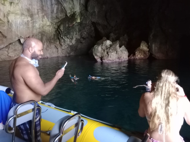 En la cueva