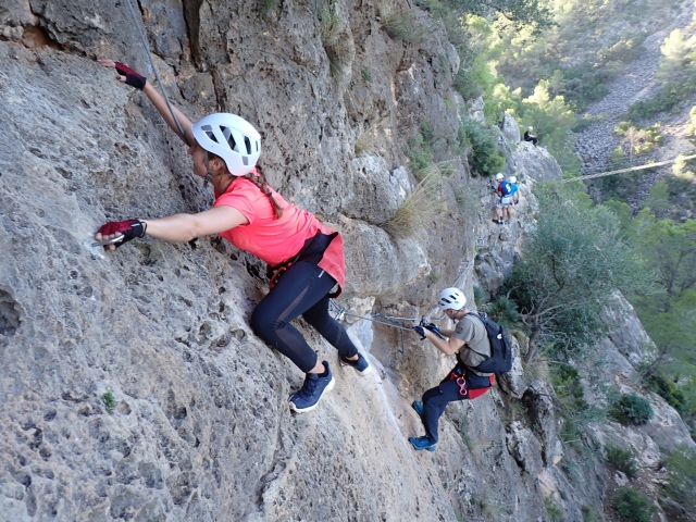  Klettersteig in Alicante machen 