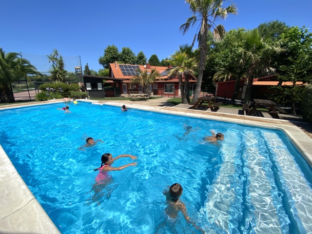 Nuestra piscina privada