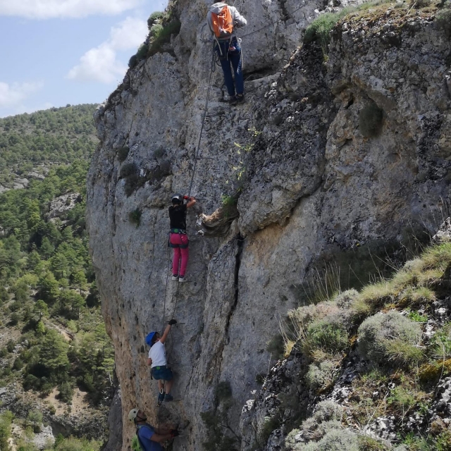  Inizio della via ferrata 