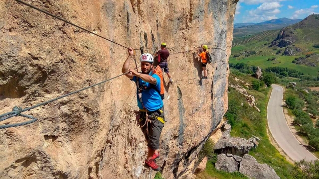 Ferrata in Huesca 