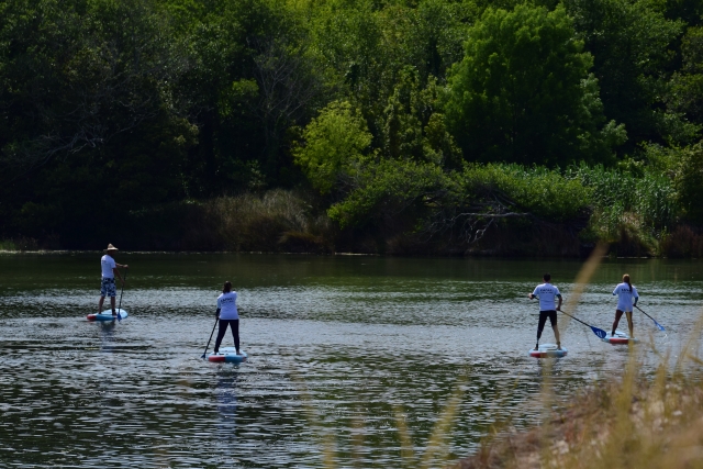  Paddle surf lungo il fiume Cans 
