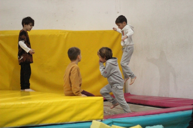 Haciendo actividades
