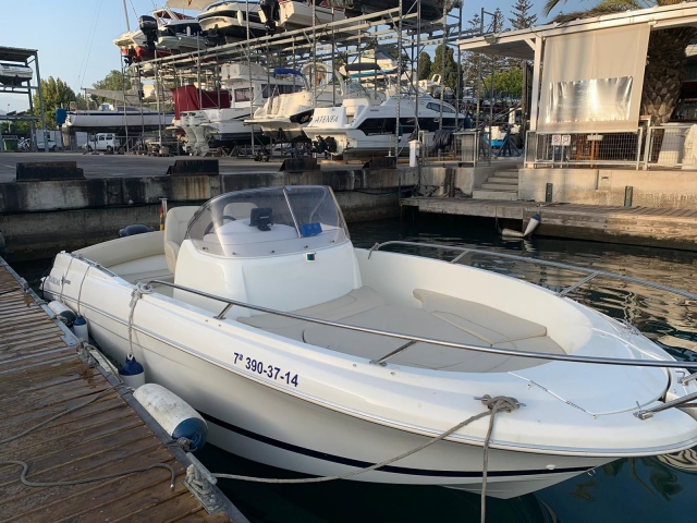 Docked in the port 