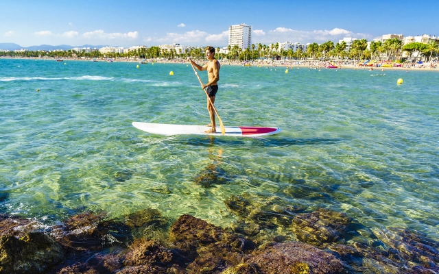  Paddle surf