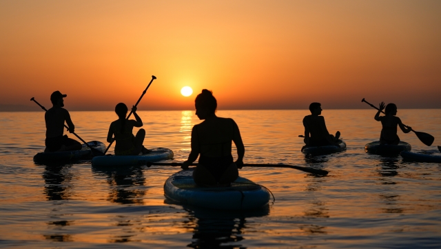 Paddle surf en grupo