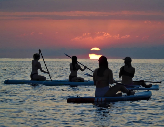 Paddle surf con amigos