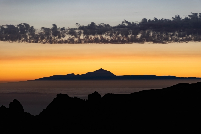  Unglaublicher Sonnenuntergang von Ventana del Nublo 