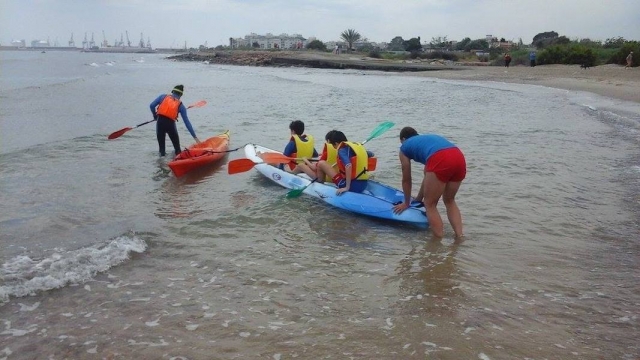 Listo para una nueva aventura en piragua por Valencia