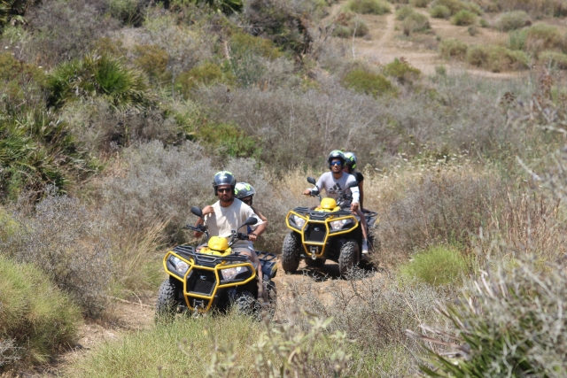 Conduce un quad en Málaga