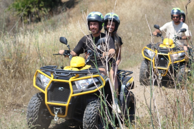 Vive la potencia de un quad