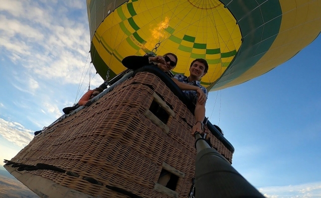  Going up to the clouds 