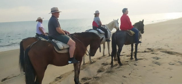 paseo en la playa