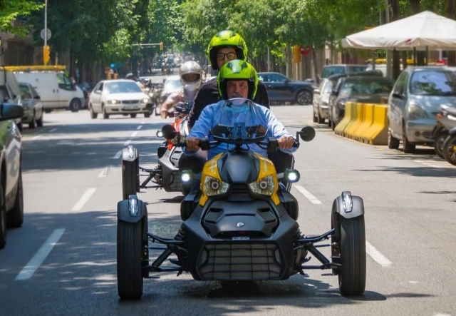 Can-Am Ryker por la ciudad