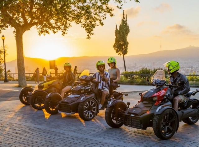 Tour en Can-Am Ryker al atardecer
