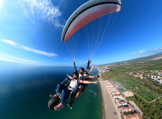 Vuelos en paramotor