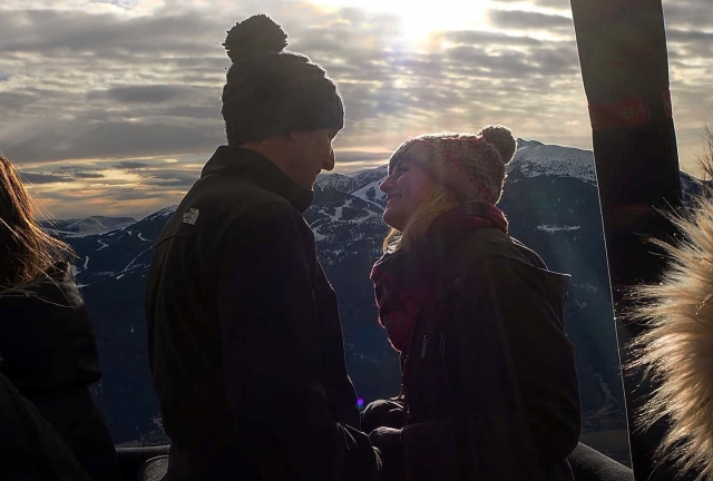 Vuelo en pareja