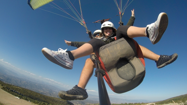 Parapente biplaza en el Valle de Ager