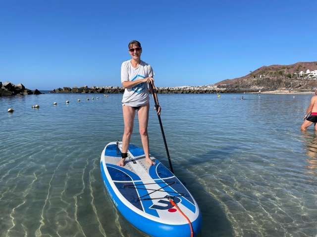 Disfrutando del SUP