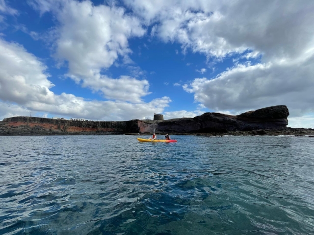 Kayak en un entorno magico