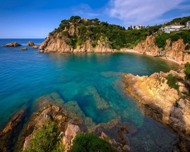 Entorno marino de la Costa Brava