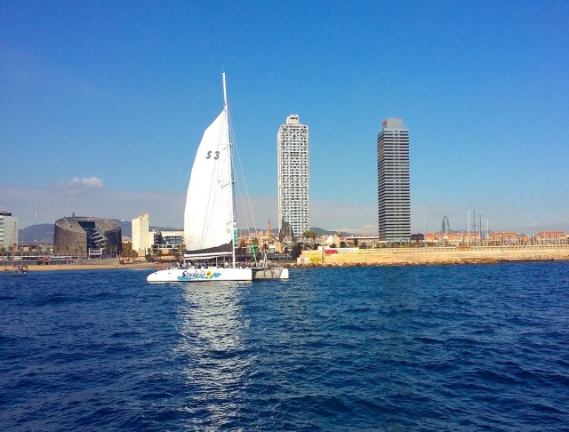 Surcando el mar Mediterráneo