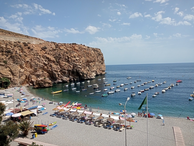 La playa en Andalucía