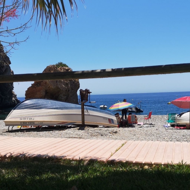 Zona de playa para disfrutar